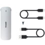 Tooq Caja Externa para SSD M.2 NGFF TQE-2202S, Plata